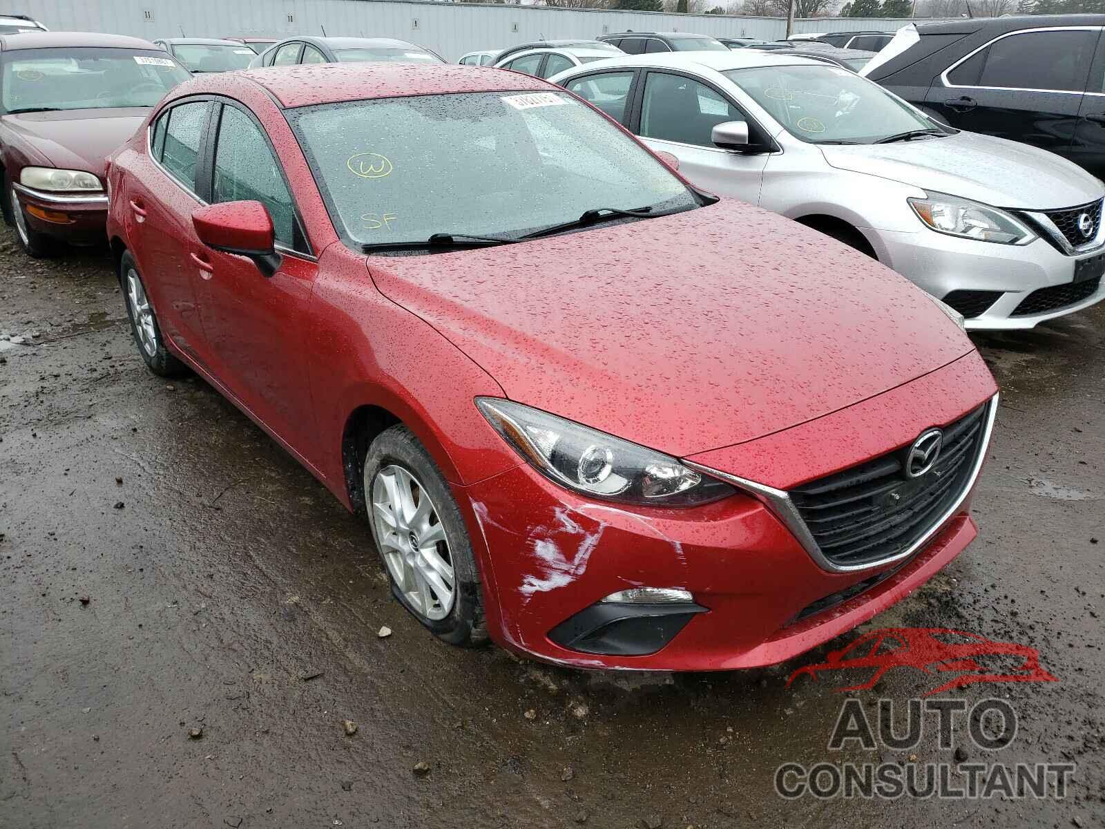 MAZDA 3 2016 - JM1BM1U7XG1302054