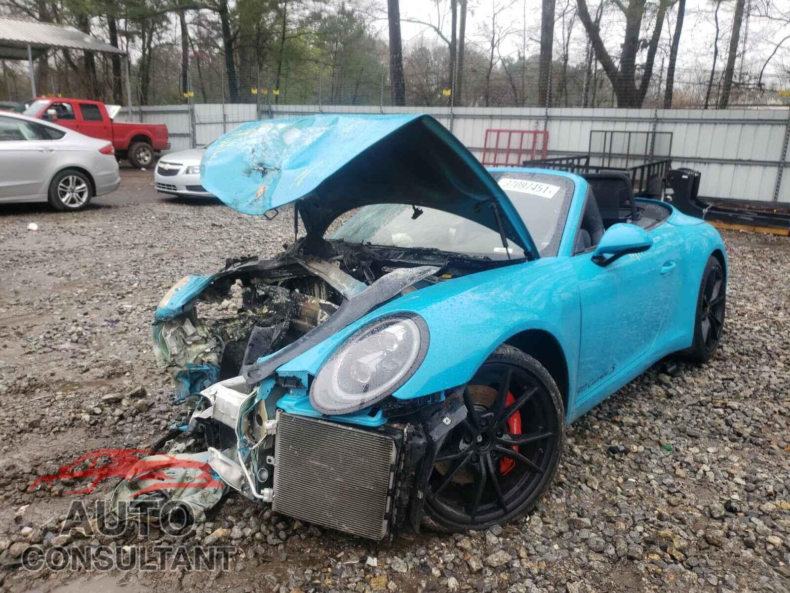 PORSCHE 911 2017 - WP0CB2A92HS155522