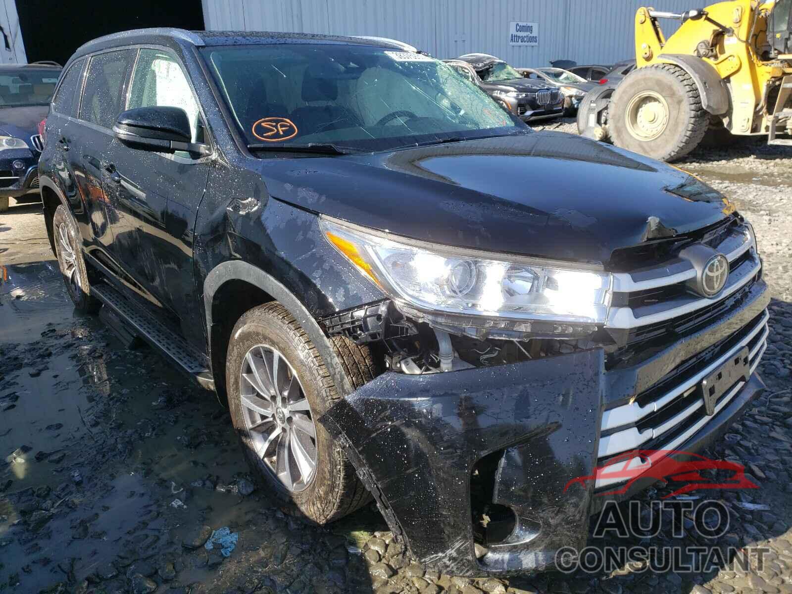 TOYOTA HIGHLANDER 2017 - 5TDJZRFH9HS418643