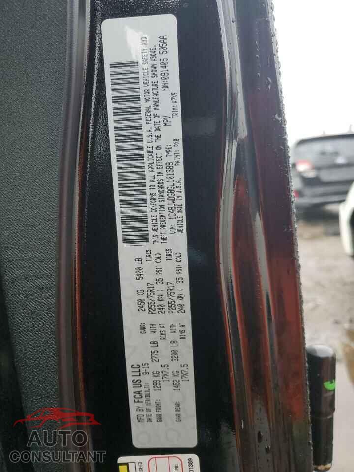 JEEP WRANGLER 2016 - 1C4BJWDG8GL101389