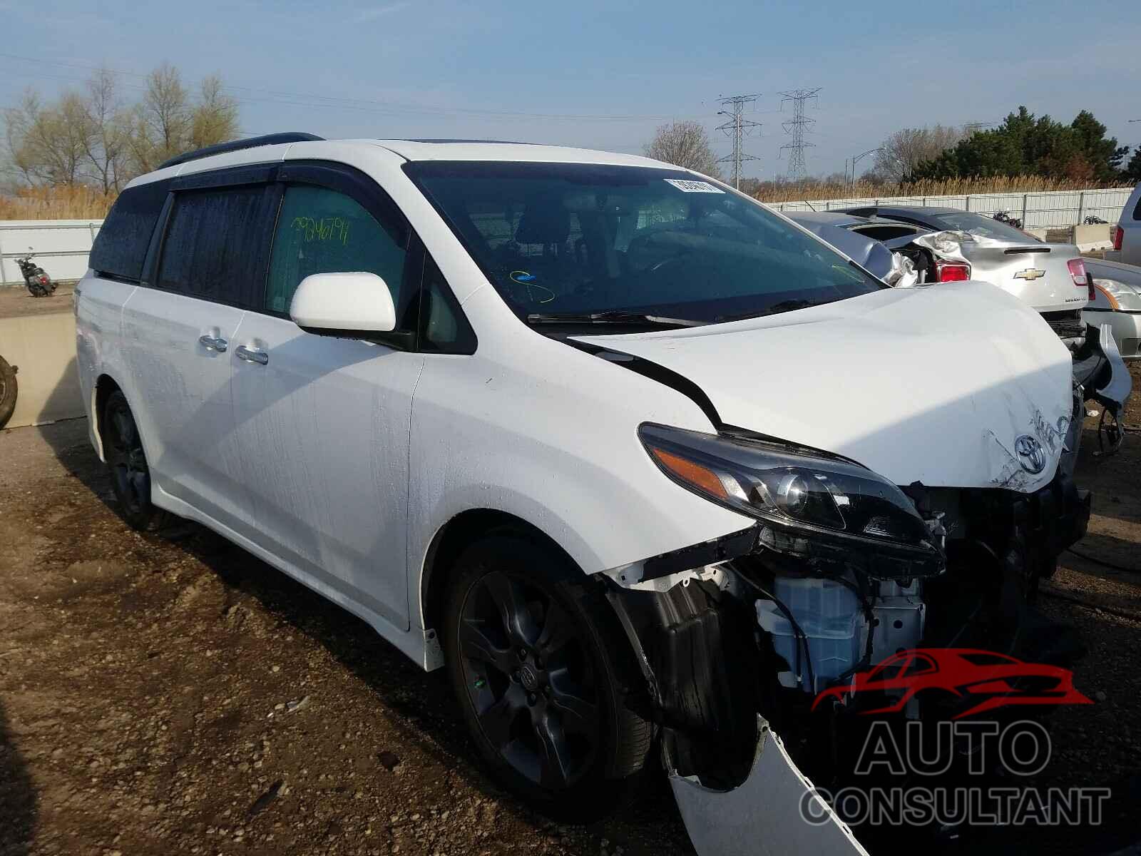 TOYOTA SIENNA 2016 - 5TDXK3DC8GS728025