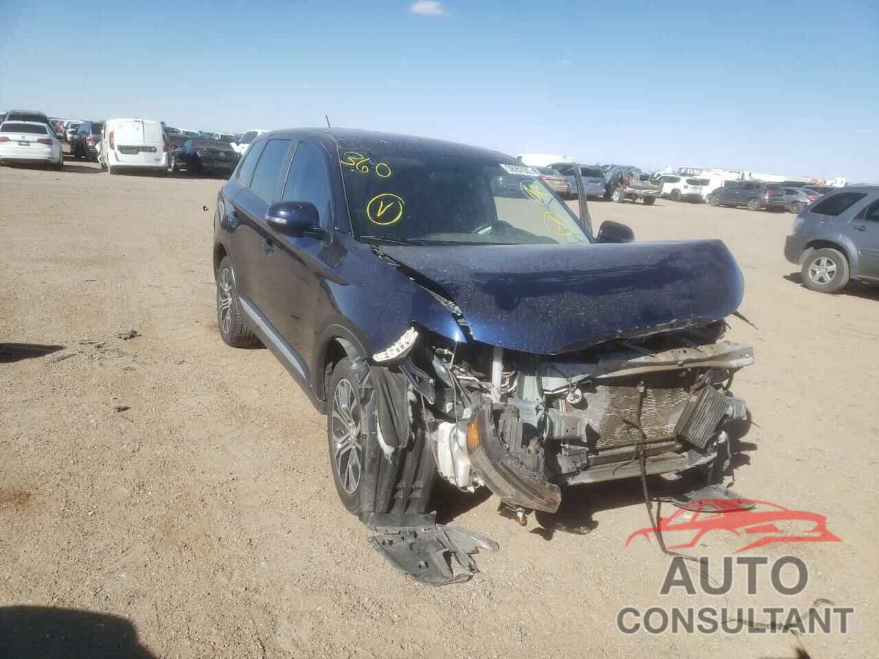 MITSUBISHI OUTLANDER 2016 - JA4AD3A33GZ046845