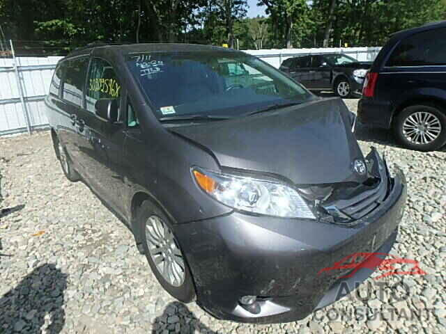 TOYOTA SIENNA 2015 - 5TDYK3DC8FS541709