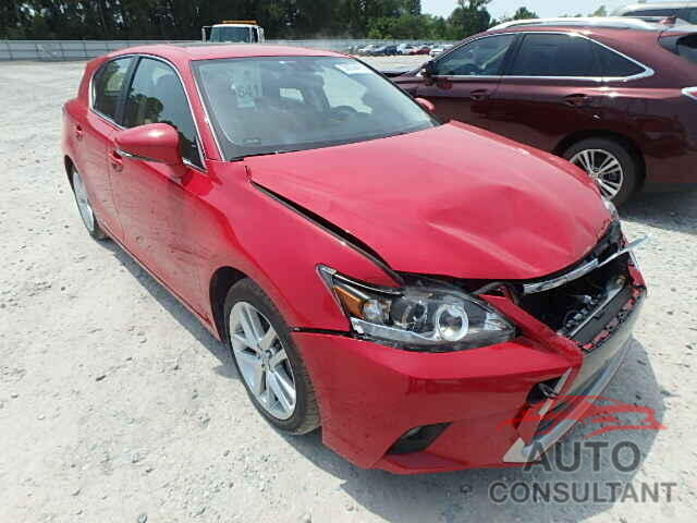 LEXUS CT 200 2015 - JTHKD5BHXF2227608