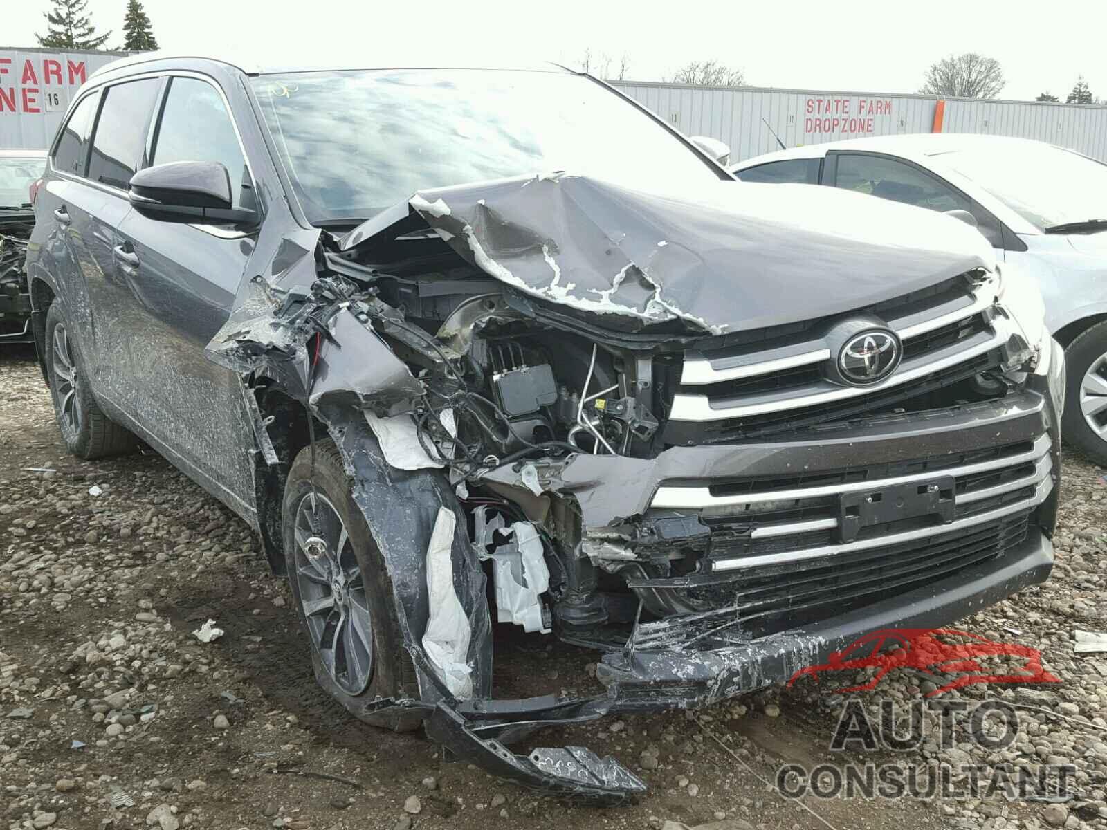 TOYOTA HIGHLANDER 2017 - 5TDJZRFH3HS366300