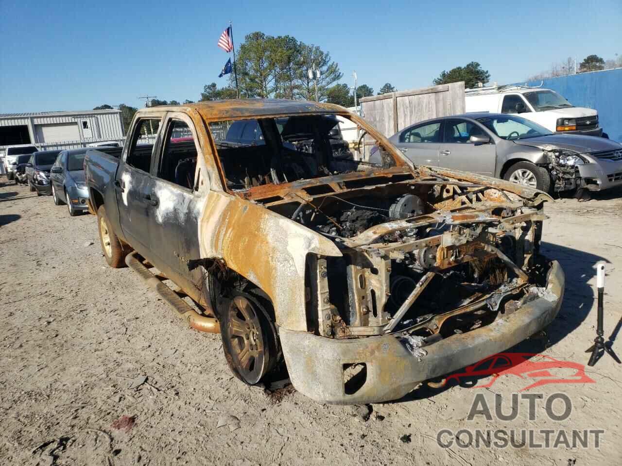 CHEVROLET SILVERADO 2017 - 3GCUKREC7HG331362