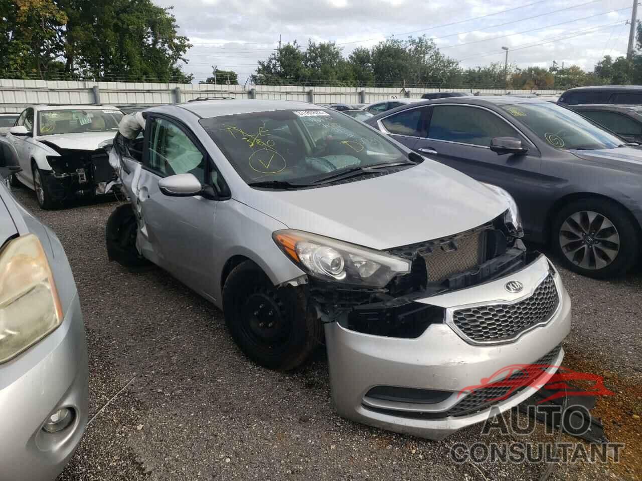 KIA FORTE 2016 - KNAFK4A66G5462989