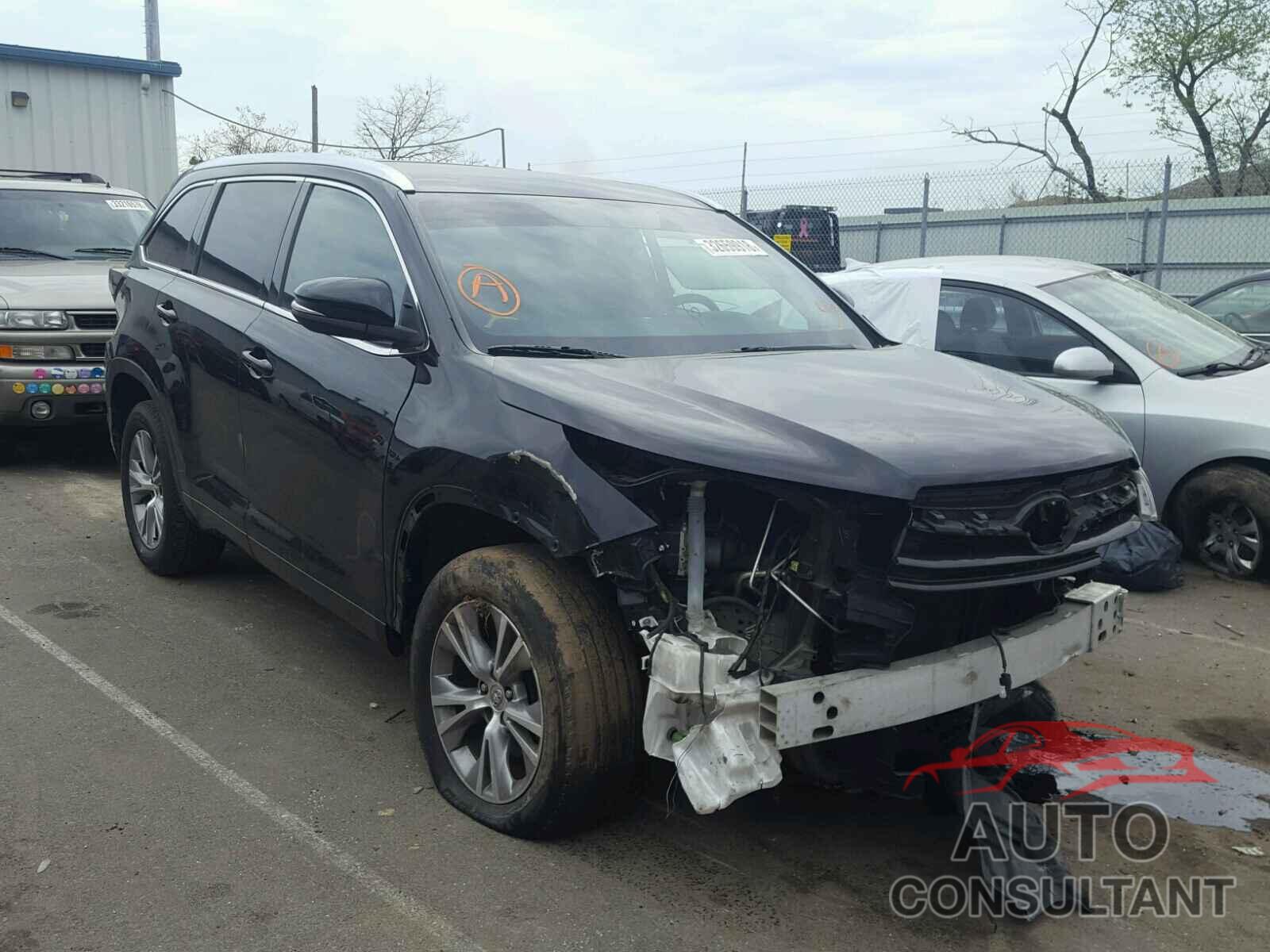 TOYOTA HIGHLANDER 2015 - 5TDJKRFH8FS095364