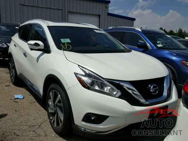 NISSAN MURANO 2017 - 5N1AZ2MH5HN145860