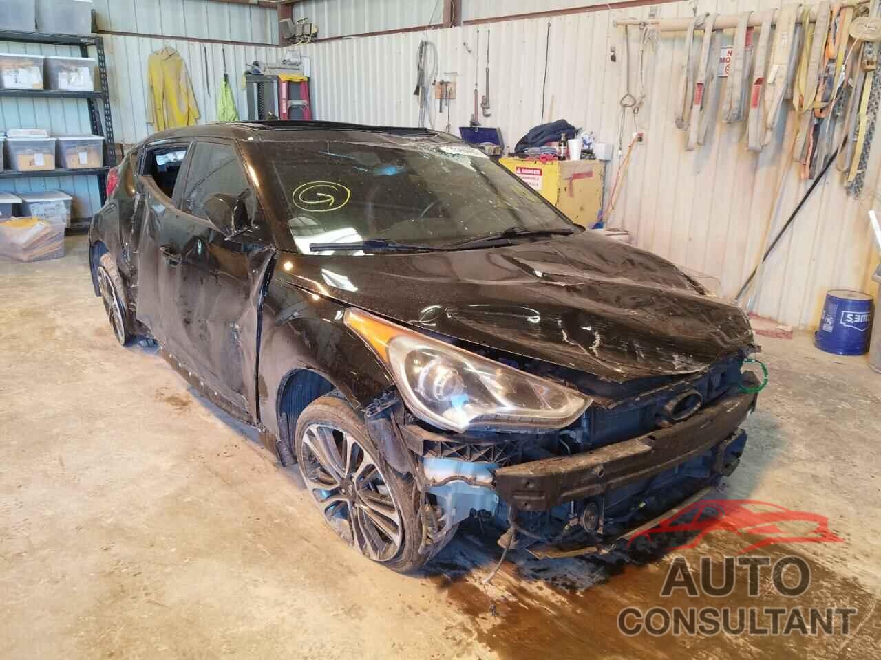 HYUNDAI VELOSTER 2017 - KMHTC6AE1HU314743