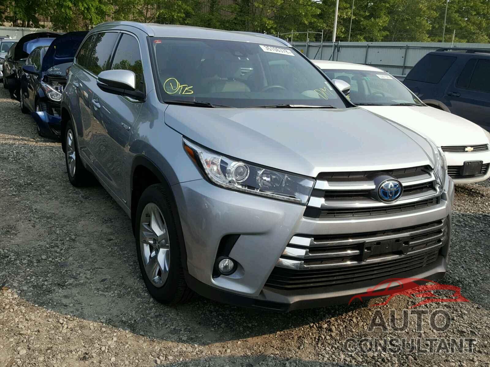 TOYOTA HIGHLANDER 2017 - 5TDDGRFH2HS028227