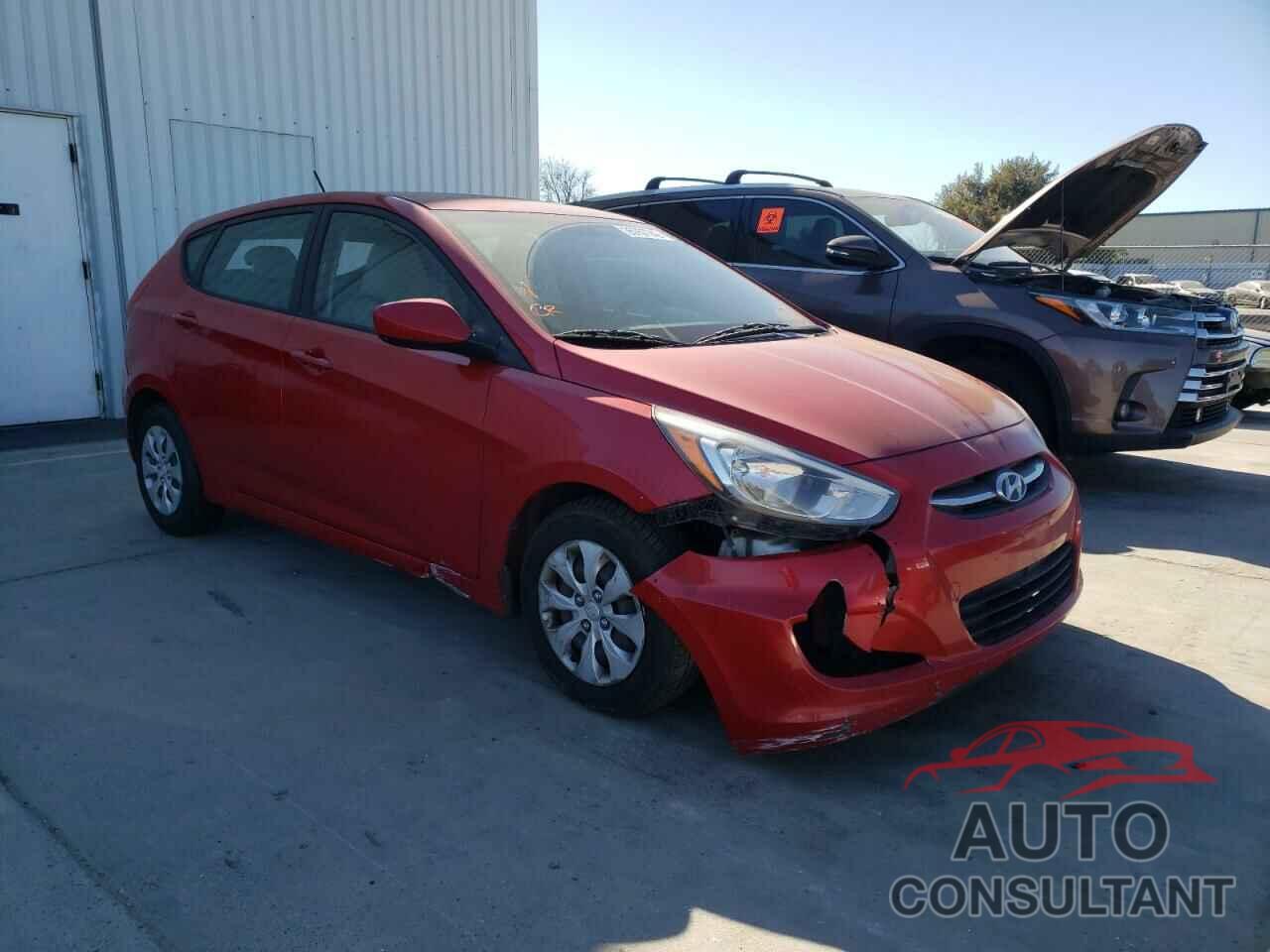 HYUNDAI ACCENT 2016 - KMHCT5AE9GU243459