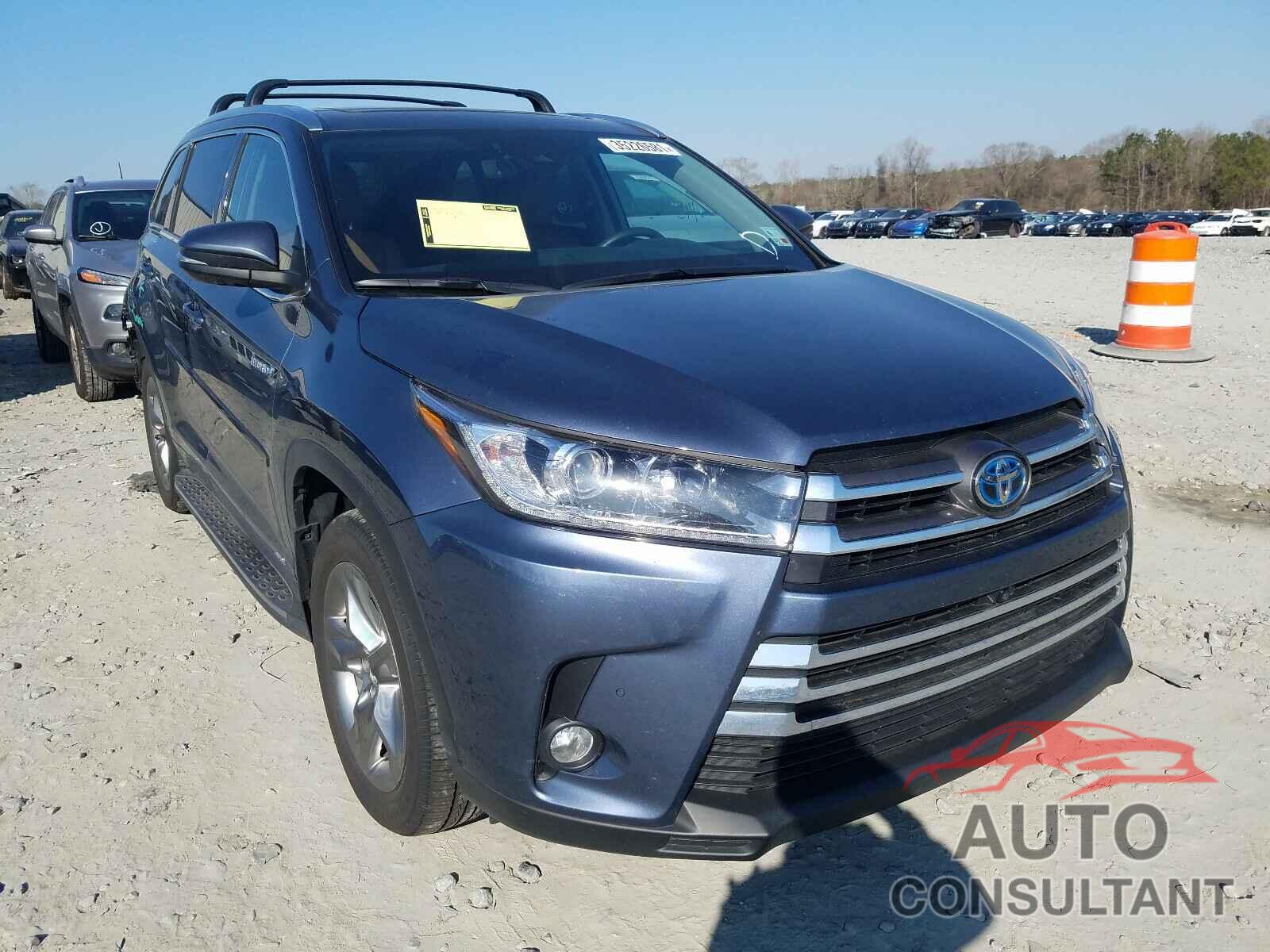 TOYOTA HIGHLANDER 2018 - 5TDDGRFHXJS052250