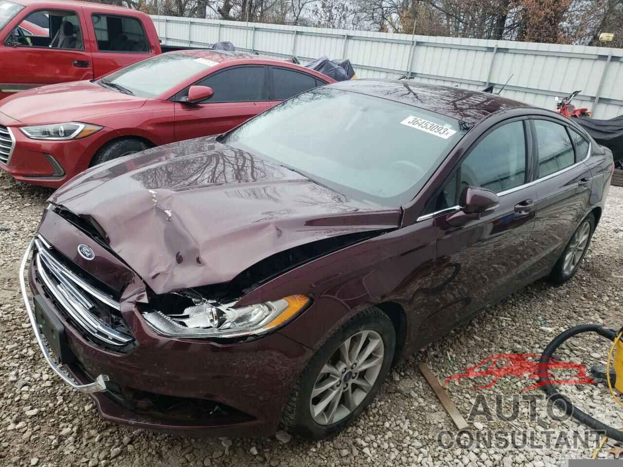 FORD FUSION 2017 - 3FA6P0H70HR167015