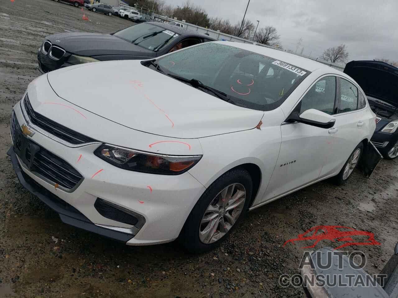 CHEVROLET MALIBU 2017 - 1G1ZE5ST3HF148223