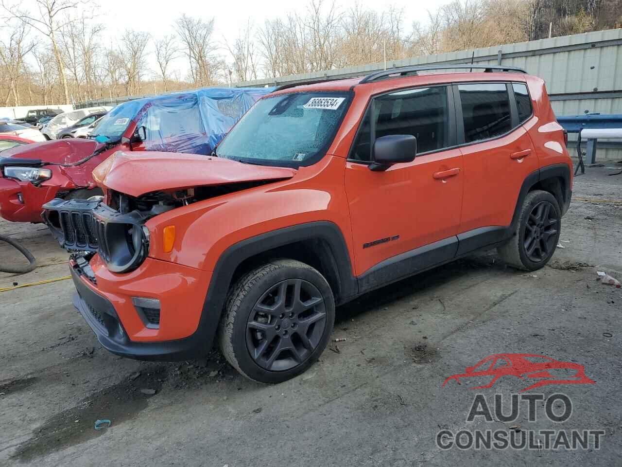 JEEP RENEGADE 2021 - ZACNJDB17MPM74475