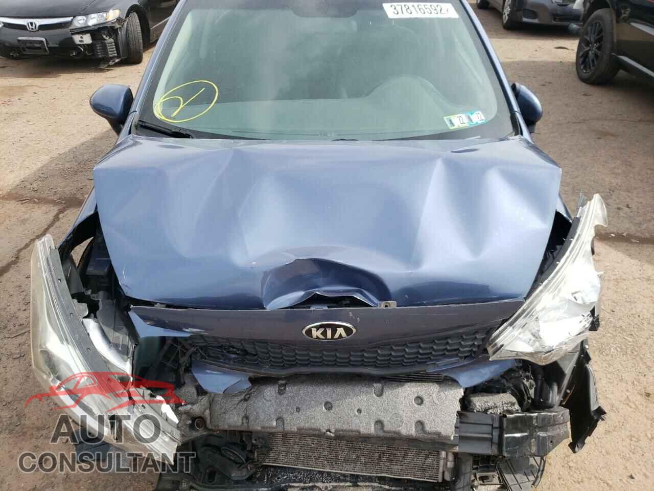 KIA RIO 2016 - KNADM4A36G6652728