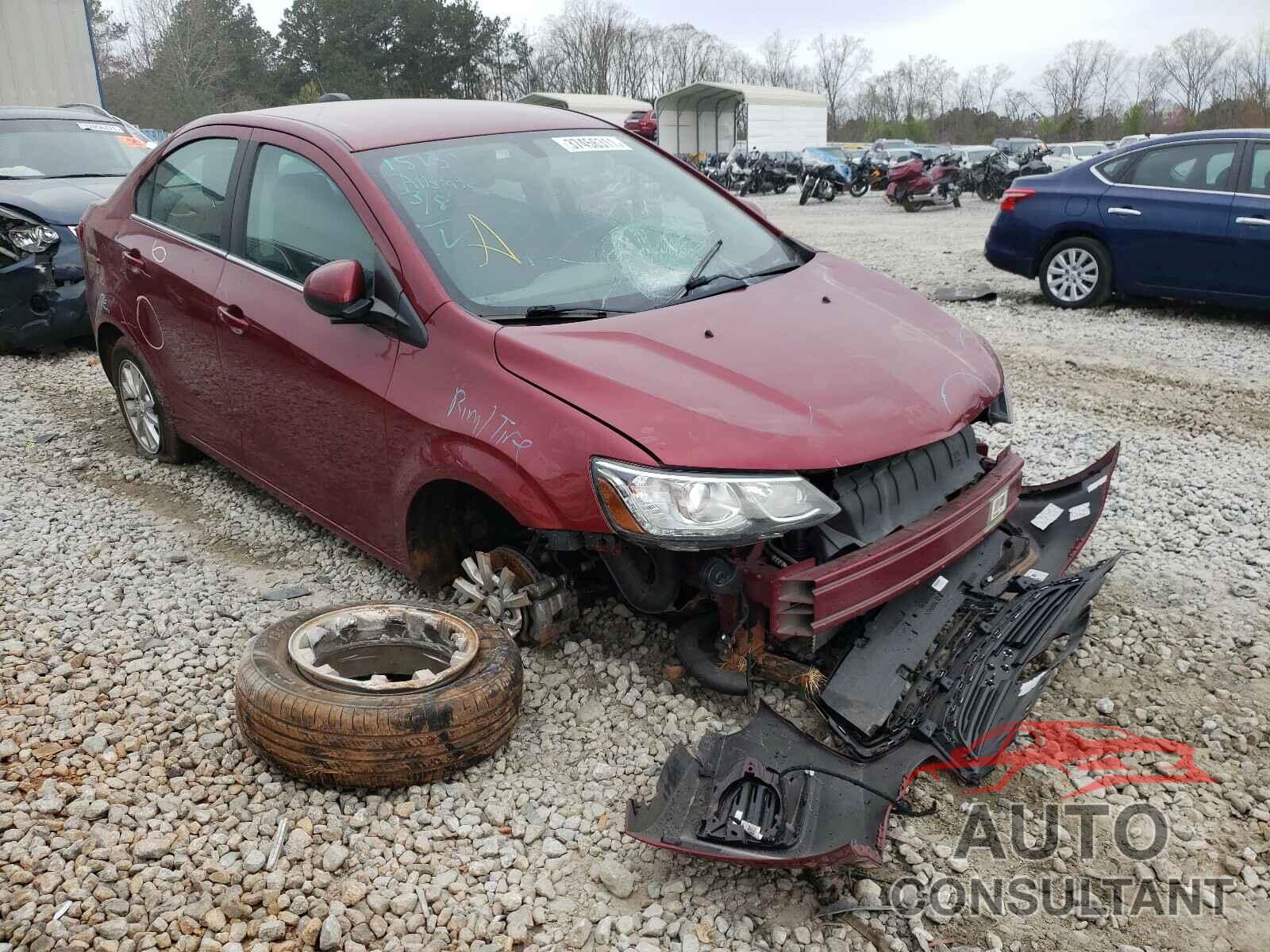 CHEVROLET SONIC 2018 - 1G1JD5SB6J4112535