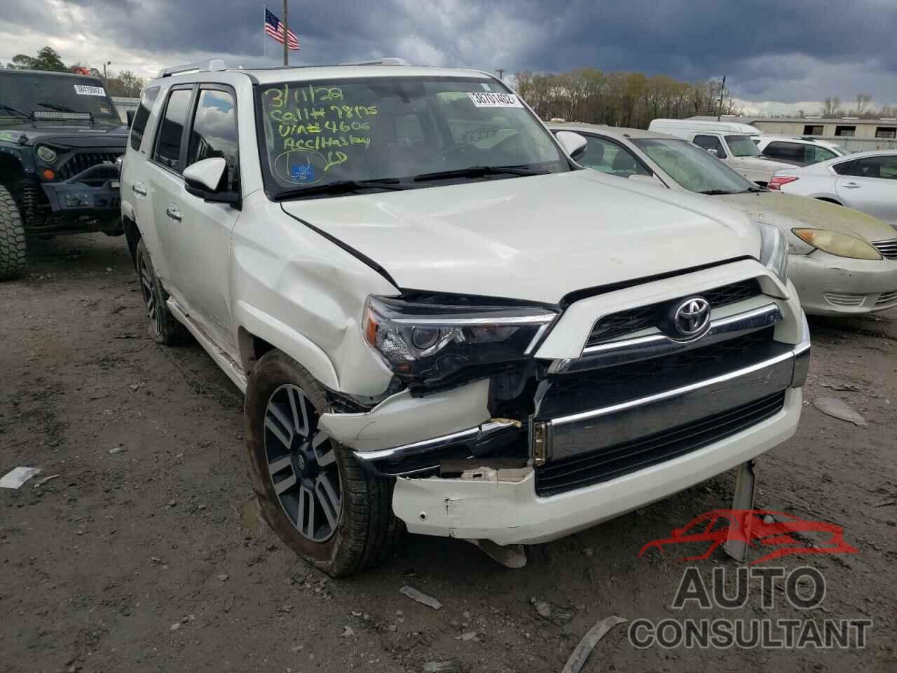 TOYOTA 4RUNNER 2017 - JTEZU5JR3H5154606