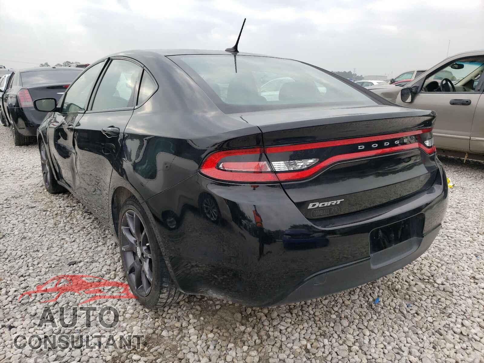 DODGE DART 2016 - 1C3CDFAA2GD728597