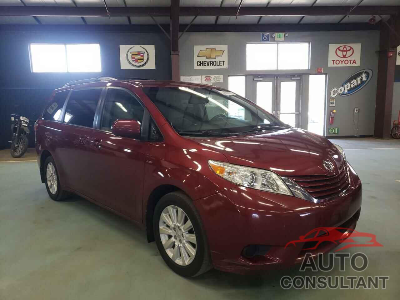 TOYOTA SIENNA 2016 - 5TDJK3DC5GS141285