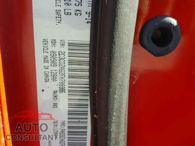 DODGE CHALLENGER 2015 - 2C3CDZAG2FH708986