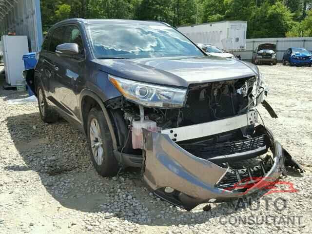 TOYOTA HIGHLANDER 2015 - 5TDKKRFH2FS072134