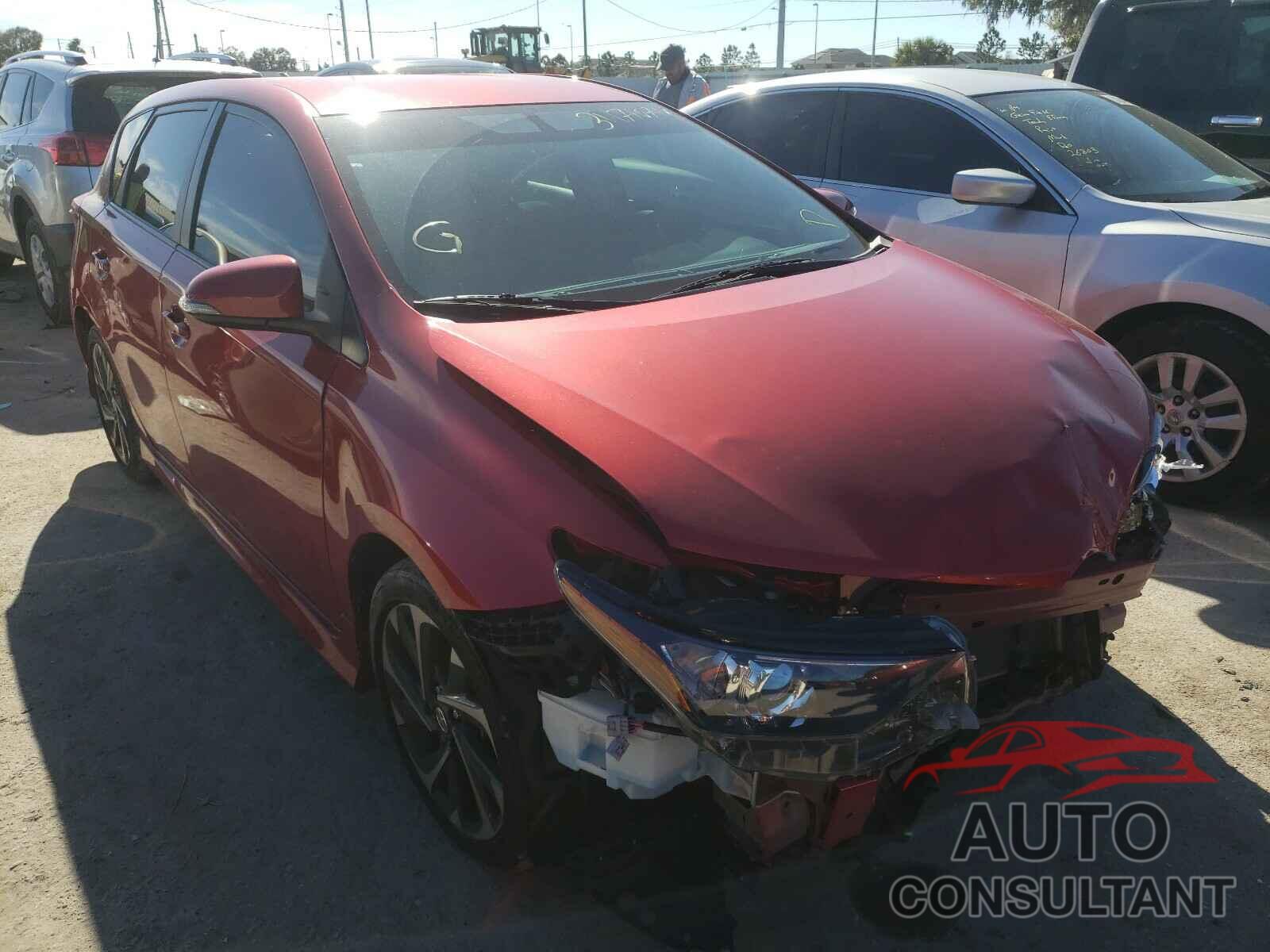 TOYOTA SCION 2016 - JTNKARJE2GJ520575