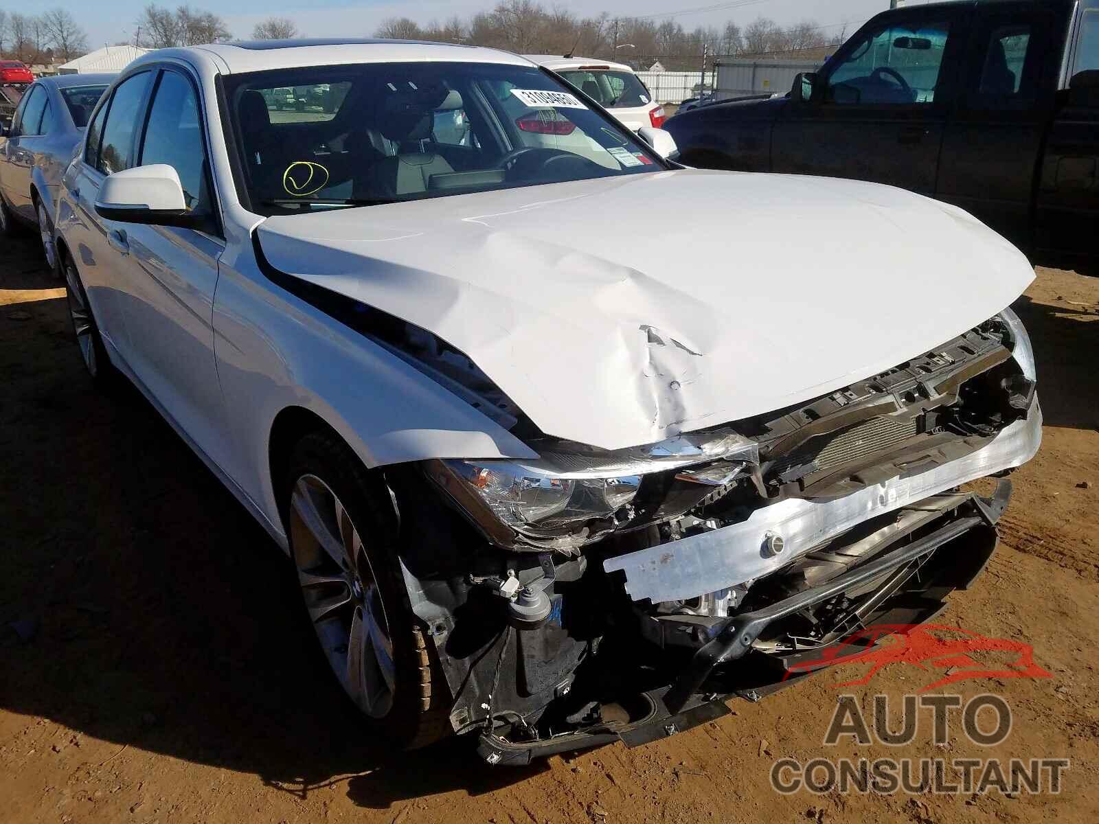 BMW 3 SERIES 2017 - WBA8D9G51HNU59031