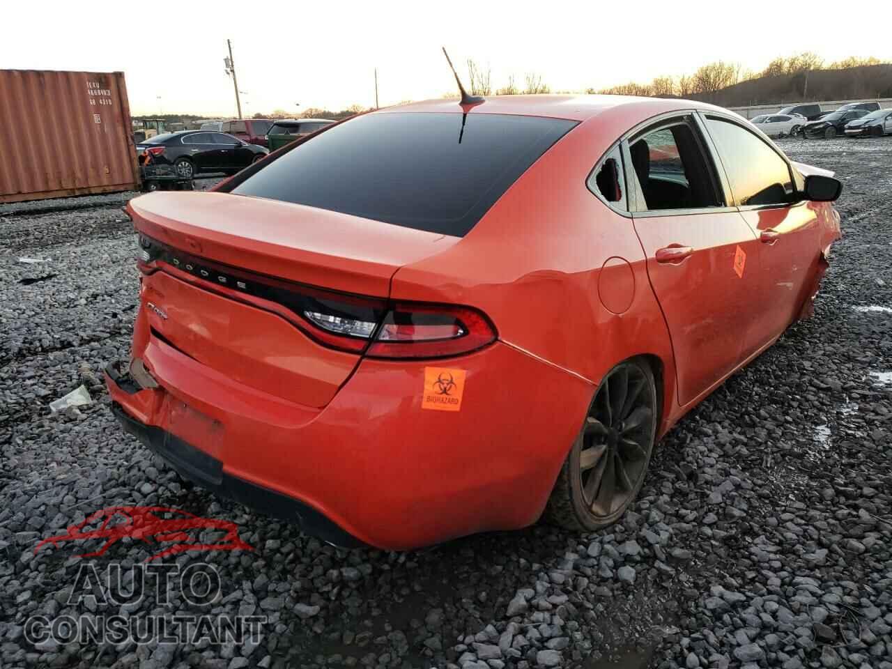 DODGE DART 2016 - 1C3CDFBB9GD732993