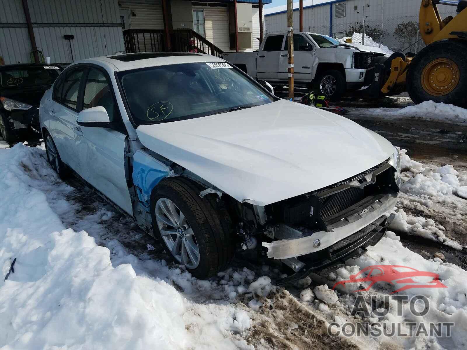 BMW 3 SERIES 2017 - WBA8A3C31HA067250