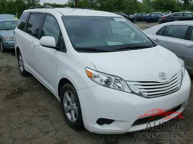 TOYOTA SIENNA 2015 - 5TDKK3DC7FS606183