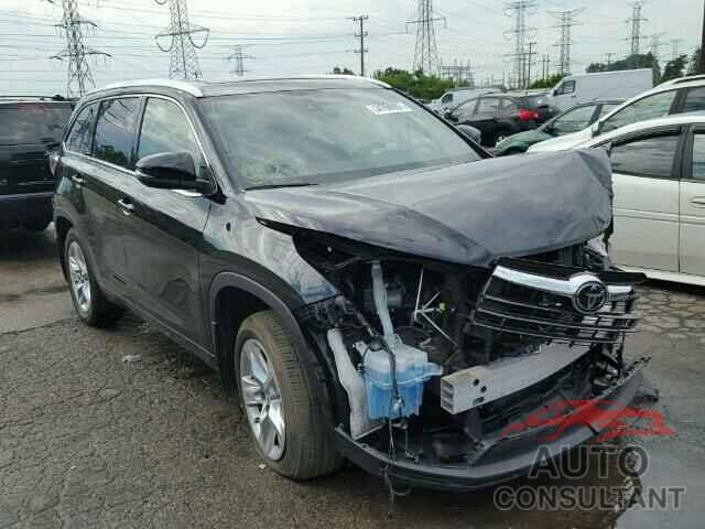 TOYOTA HIGHLANDER 2015 - 5TDDKRFH8FS194408