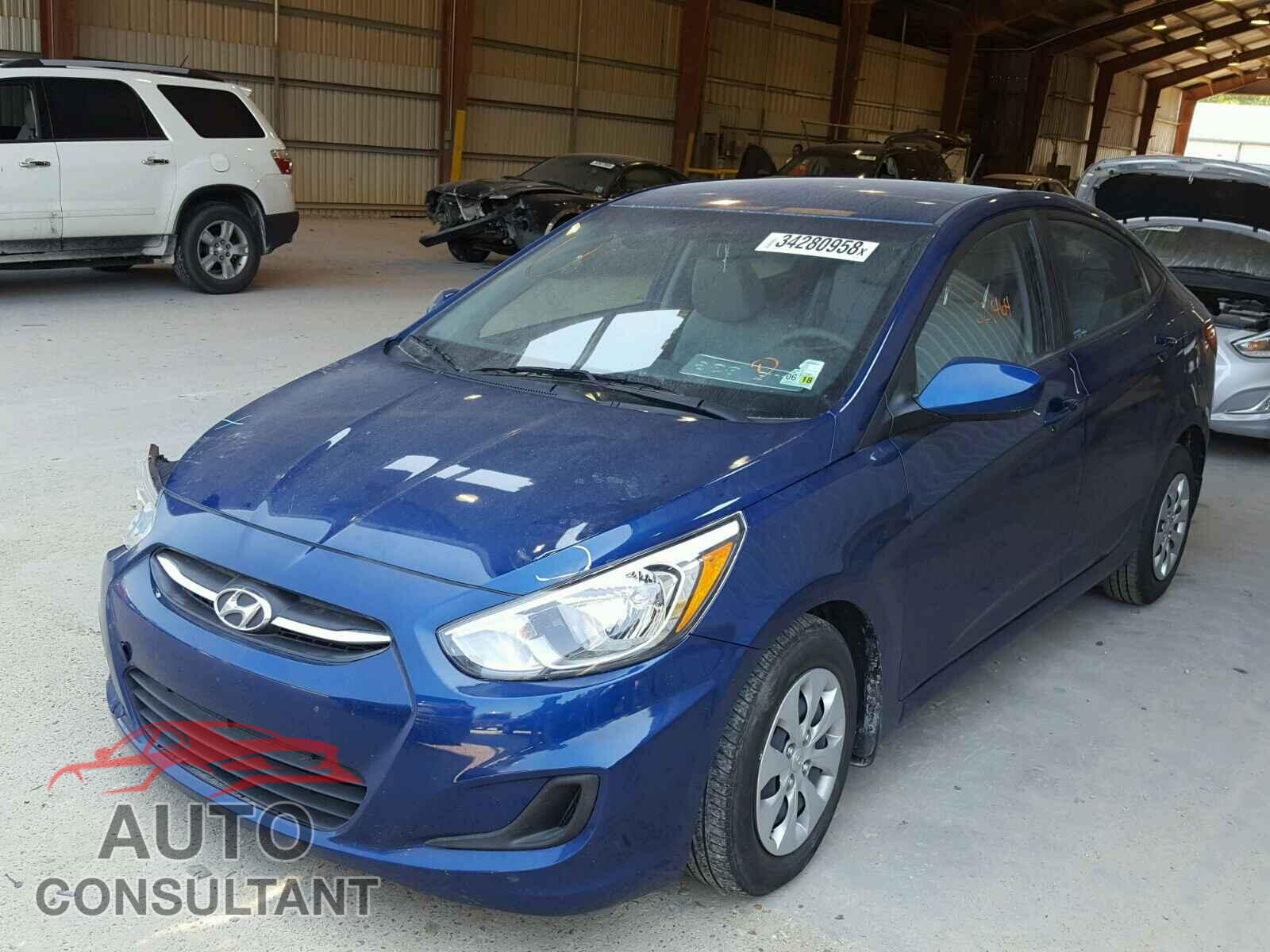 HYUNDAI ACCENT 2016 - 5YFBURHE3HP681273