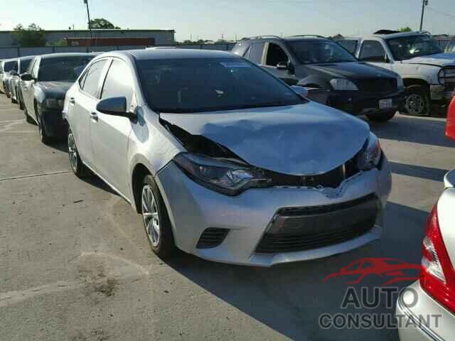 TOYOTA COROLLA 2016 - 5YFBURHE6GP399174