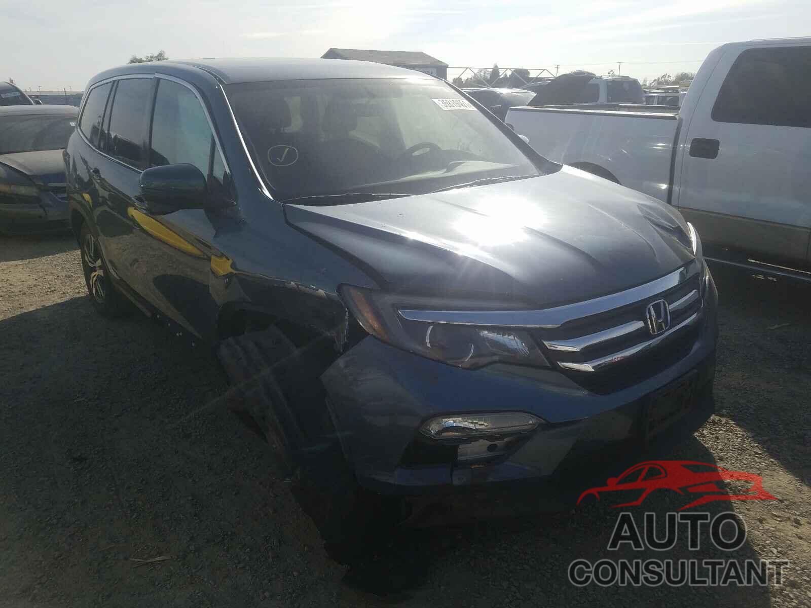 HONDA PILOT 2016 - 5FNYF6H34GB013039