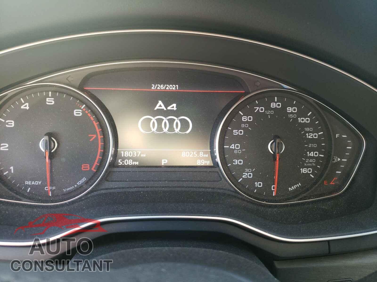 AUDI A4 2019 - WAUGMAF40KA066366