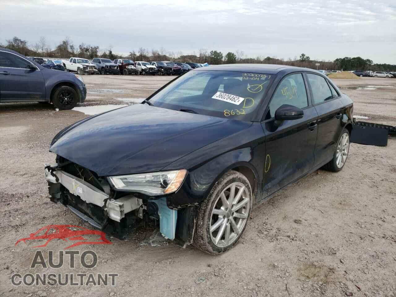 AUDI A3 2016 - WAUA7GFF0G1098632