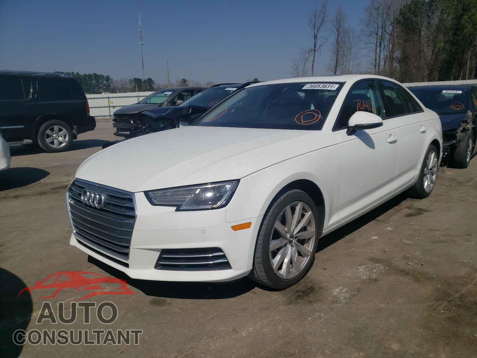 AUDI A4 2017 - WAUANAF42HN006741