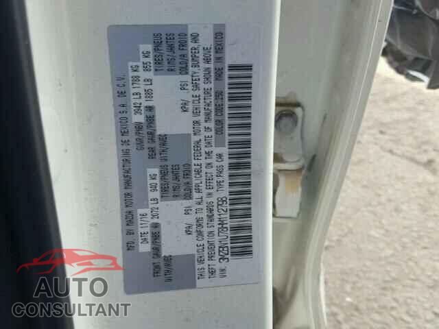 MAZDA 3 2017 - 3MZBN1U78HM112798
