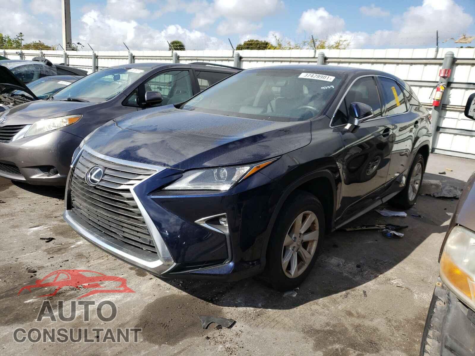 LEXUS RX350 2016 - 2T2ZZMCA7GC019259