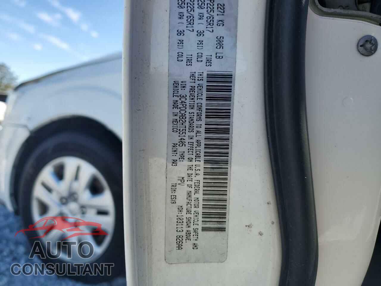 DODGE JOURNEY 2017 - 3C4PDCAB2HT551405
