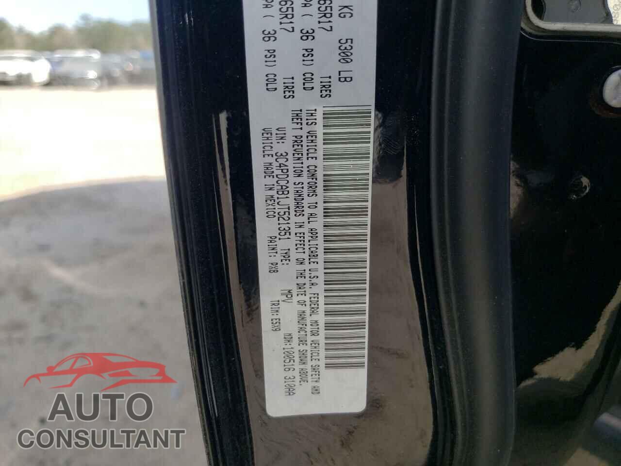 DODGE JOURNEY 2018 - 3C4PDCAB1JT521351
