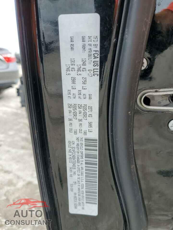DODGE JOURNEY 2017 - 3C4PDCAB9HT694819