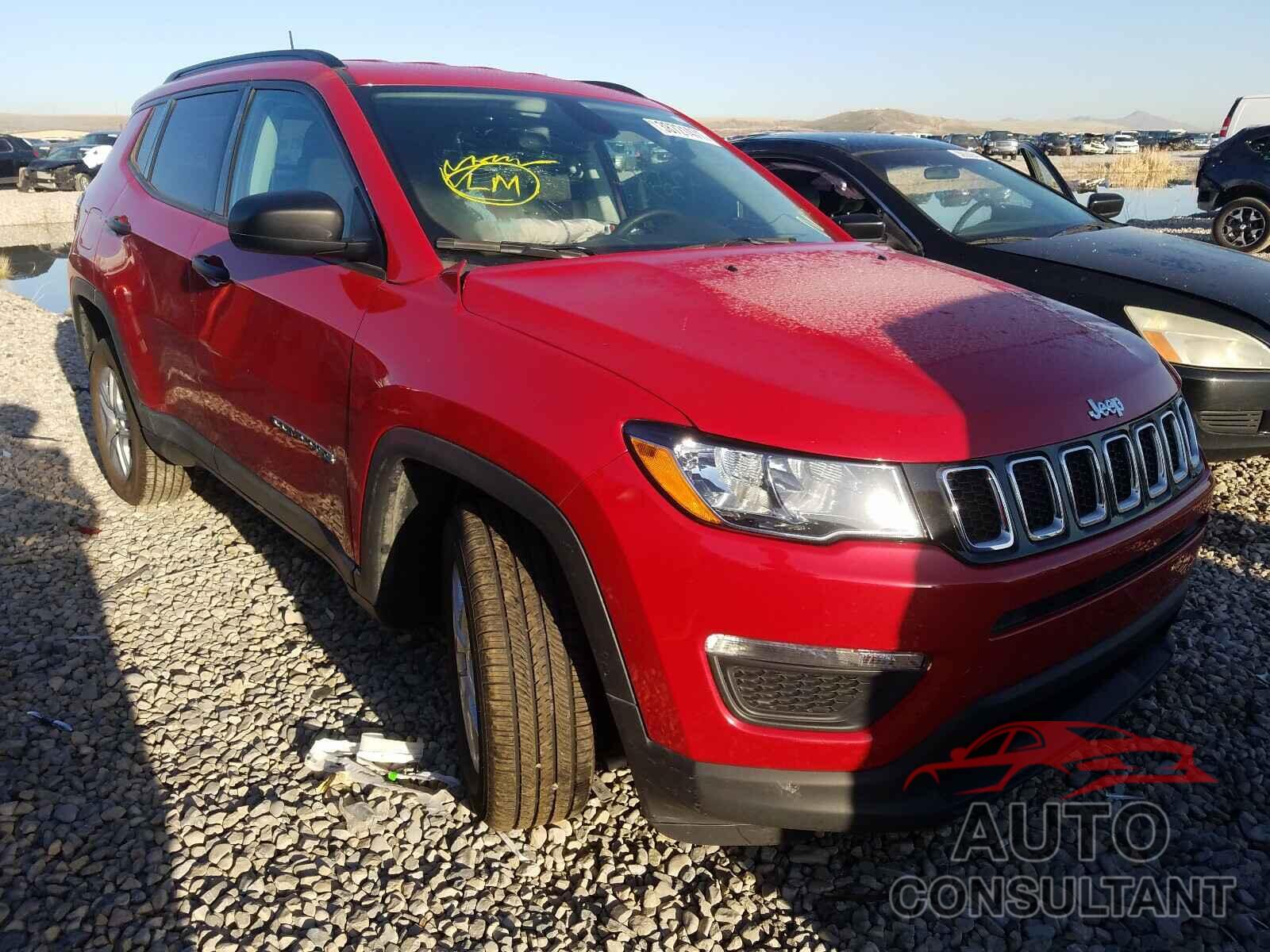 JEEP COMPASS 2017 - 3C4NJDAB3HT642527