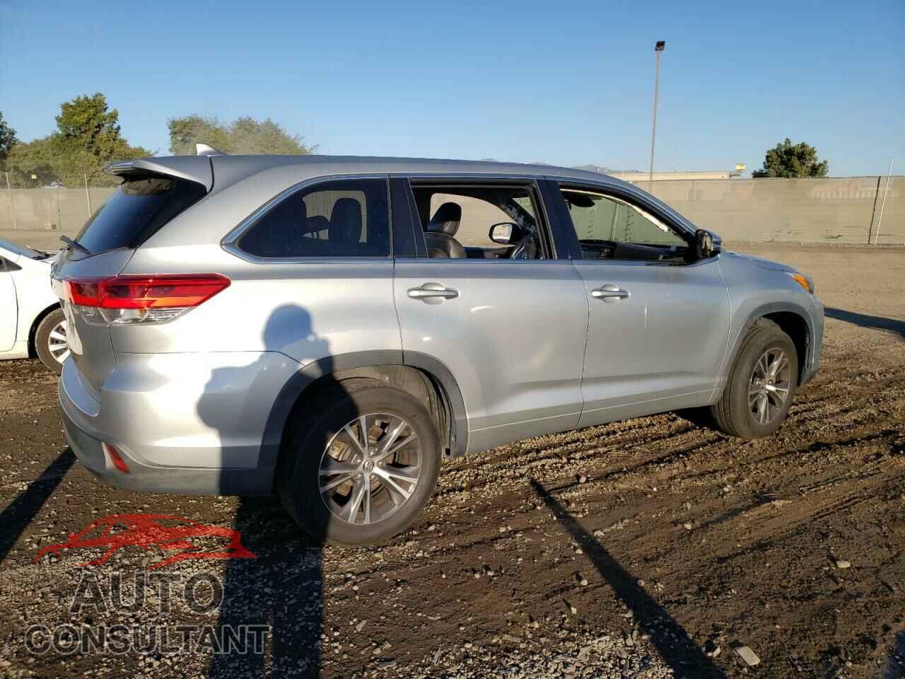 TOYOTA HIGHLANDER 2017 - 5TDZZRFH2HS191797