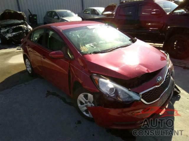 KIA FORTE 2016 - KNAFK4A60G5459361