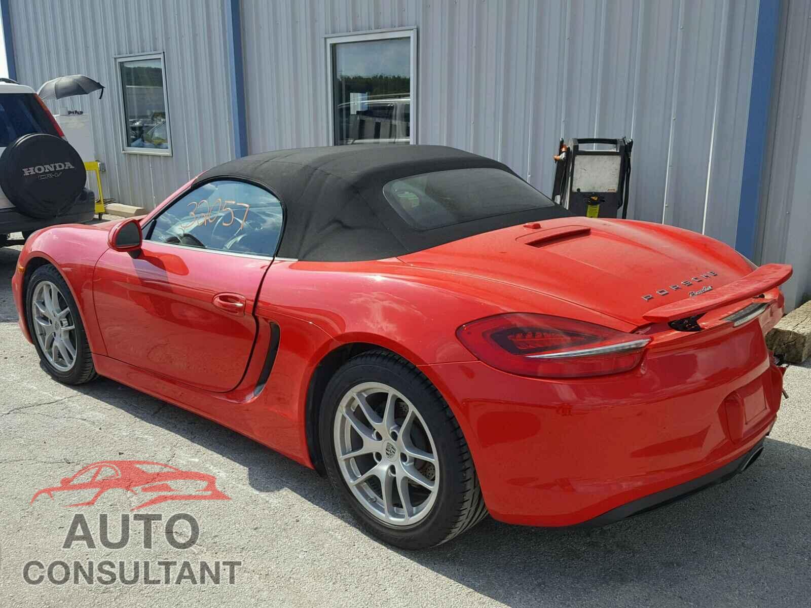 PORSCHE BOXSTER 2014 - WP0CA2A82ES121361