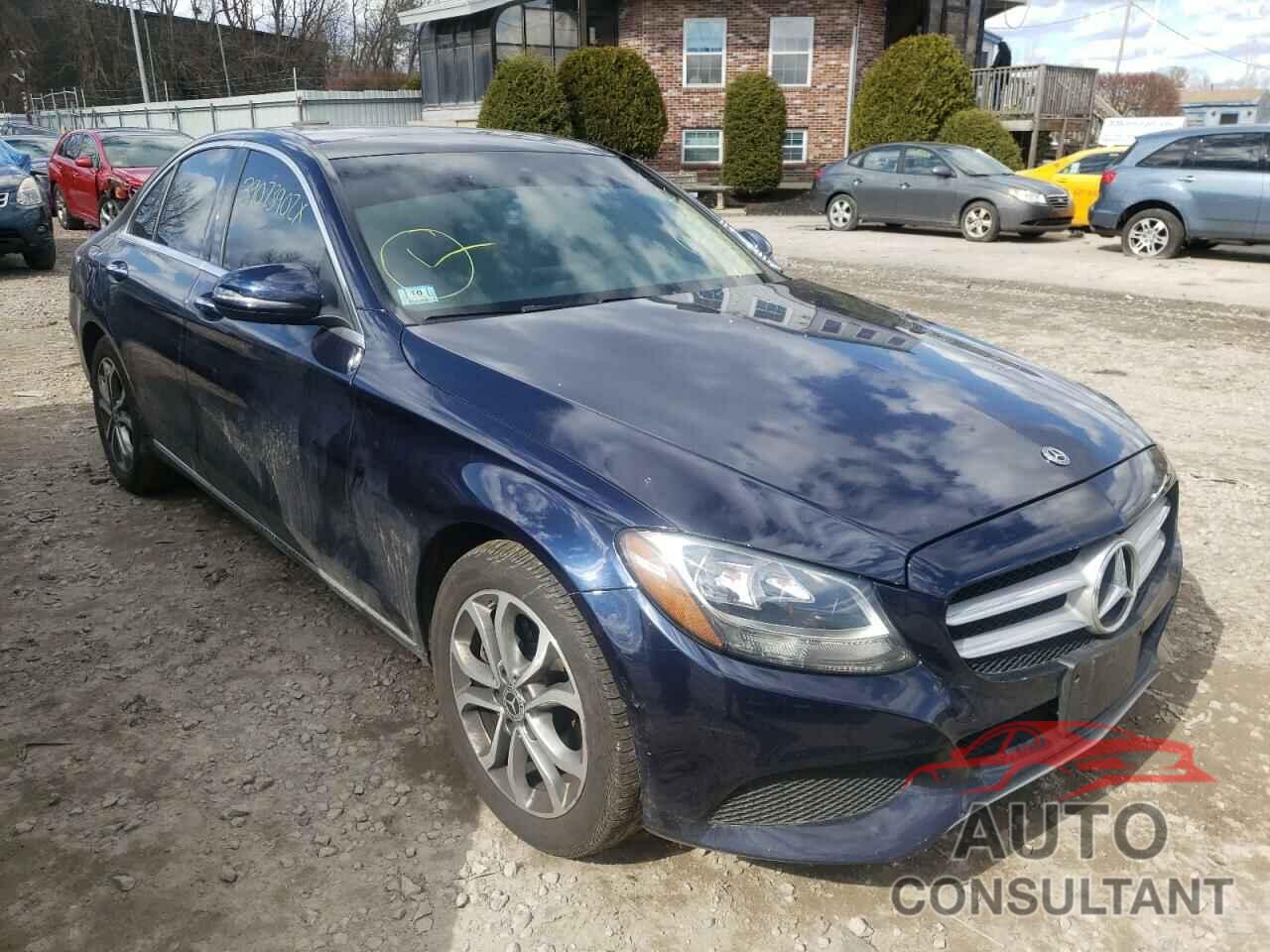 MERCEDES-BENZ C-CLASS 2017 - WDDWF4KB1HR308578