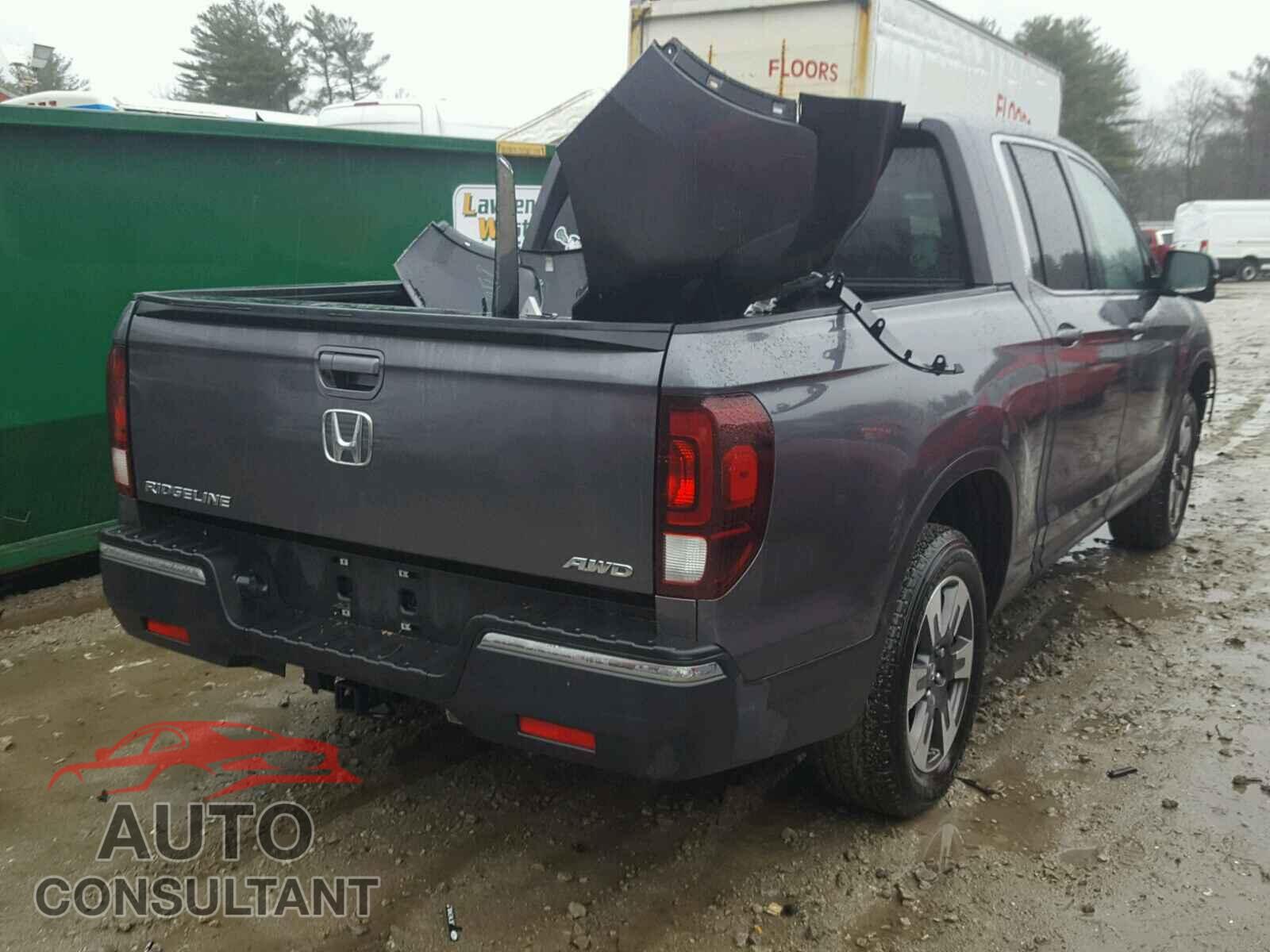 HONDA RIDGELINE 2017 - 5FPYK3F62HB036058